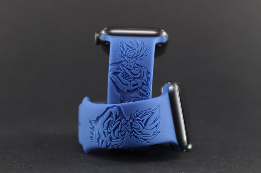 Dragon Ball Engraved silicon Apple Watch Band